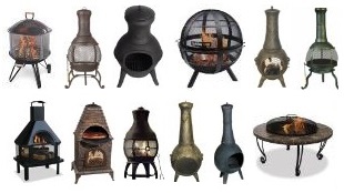 Backyard and Patio Fireplace and Chiminea Options