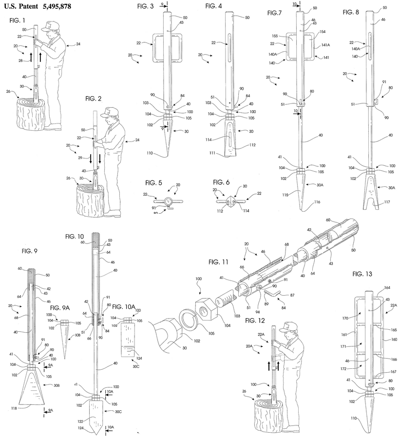 Slide Hammer Wood Splitter Plans