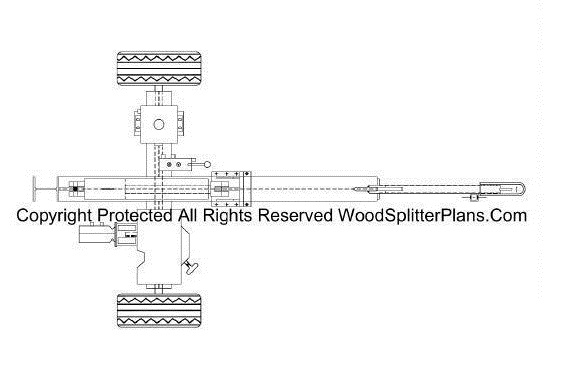 Horizontal Hydraulic Log Splitter Plans
