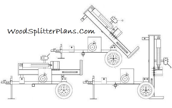 Vertical Log Splitter Plans