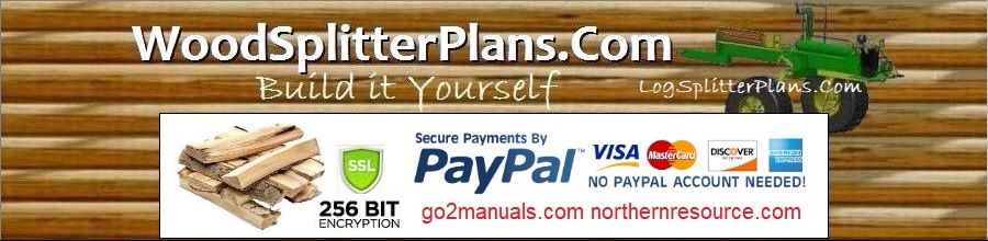 download wood splitter plans